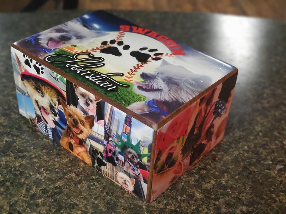 Personalized pet memorial by SoulShine Industries